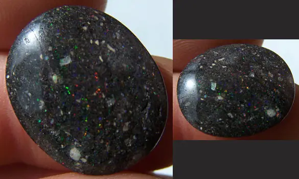 OPALE NOIRE 10.30 CT HONDURAS