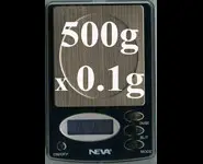 Digital Pocket Scale 500gr x 0.1gr