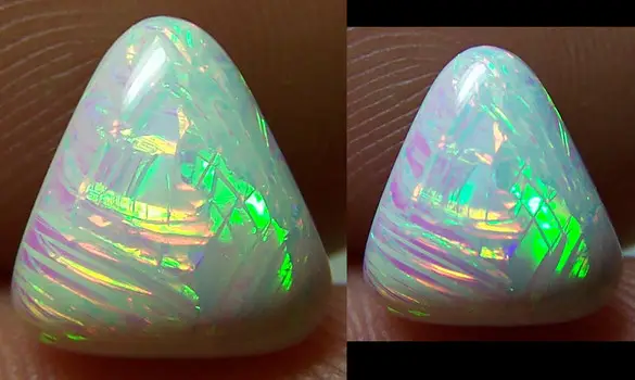 RARE OPALE HACHURE 1.70 CT WELO 