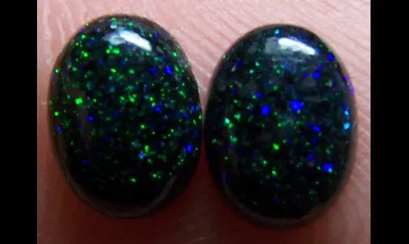 ANDAMOOKA CUT BLACK OPAL 1.60 CT