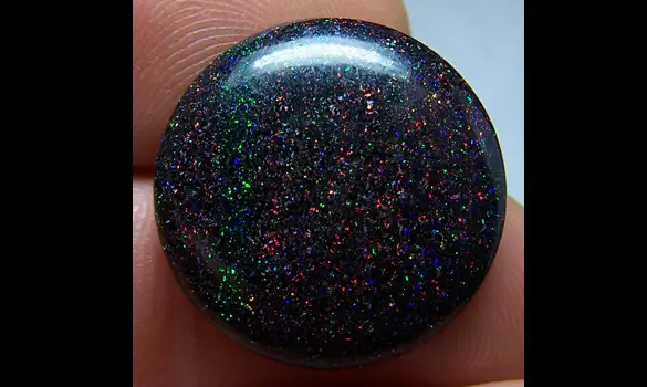 ROUND ANDAMOOKA BLACK OPAL 13.60 CT