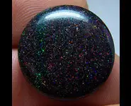 ROUND ANDAMOOKA BLACK OPAL 13.60 CT