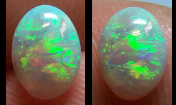 SOLID DARK OPAL 0.80 CT L. RIDGE